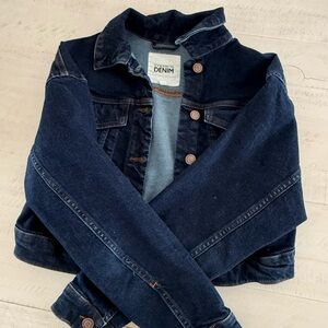 Dynamite Deep Blue Denim Jacket
